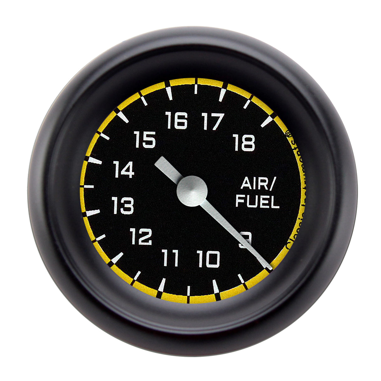 Classic Instruments Autocross Yellow 2 1/8" Air Fuel Ratio Gauge - AX194YBPF