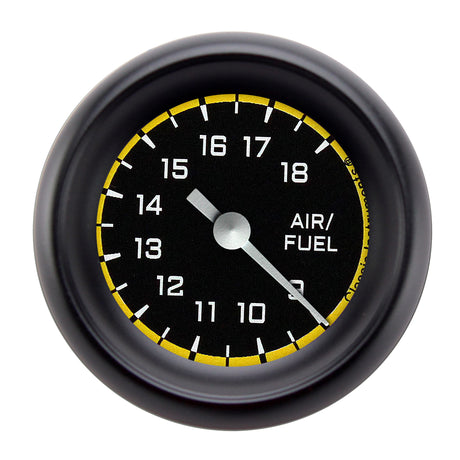 Classic Instruments Autocross Yellow 2 1/8" Air Fuel Ratio Gauge - AX194YBPF