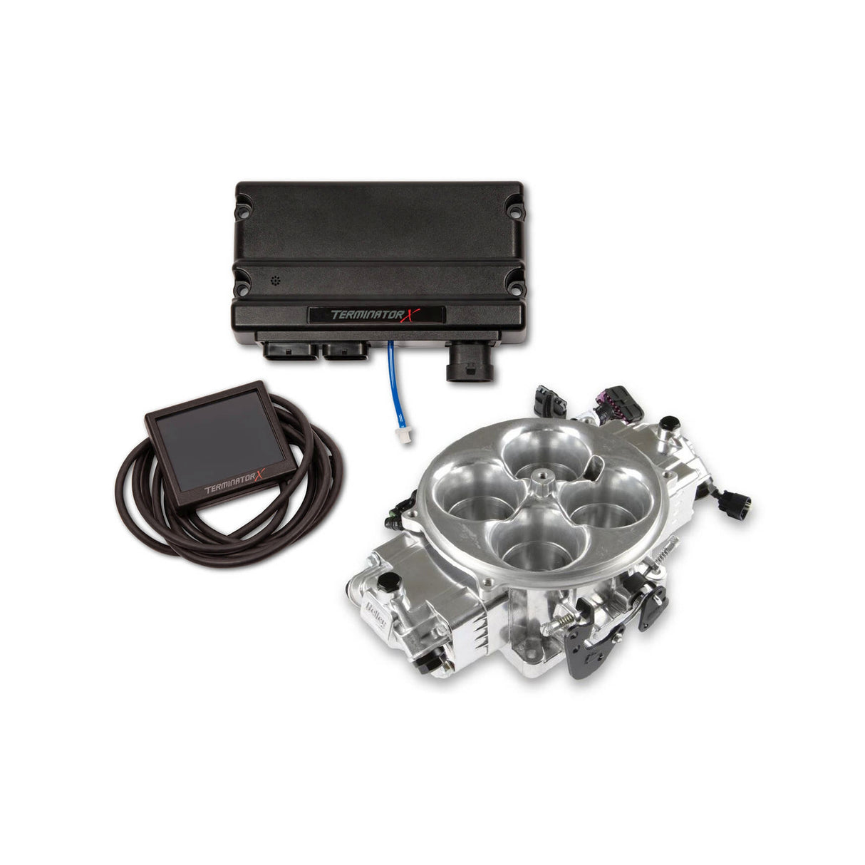 Holley 550-1070 EFI Terminator X Stealth 4500 - Shiny