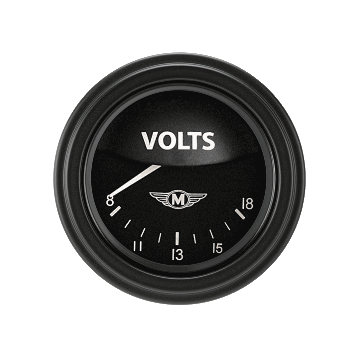 Classic Instruments Moal Bomber 2 1/8" Volt - MA30BLF
