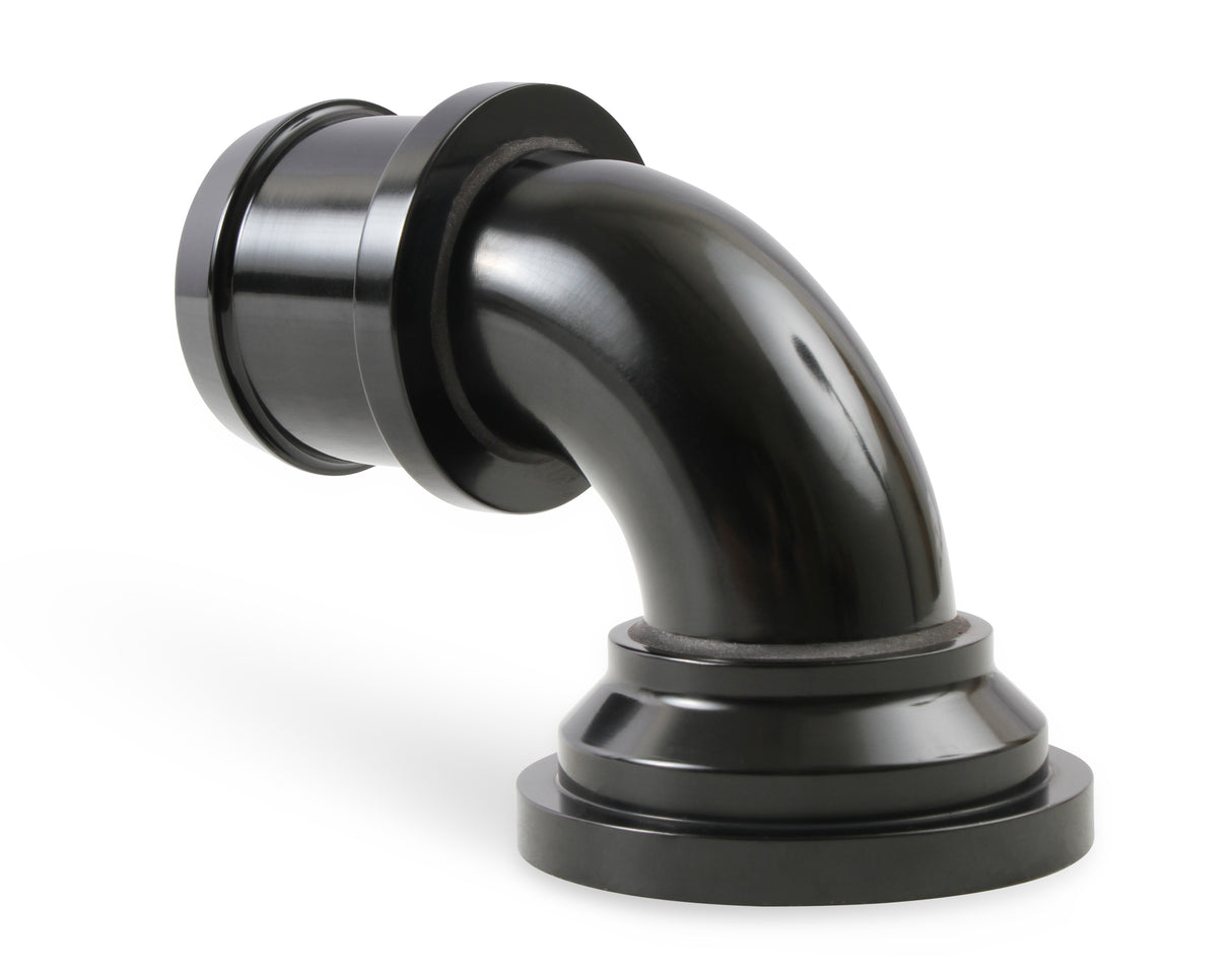 Holley 97-341 Water Neck - Swivel 90 Degree Angle - Black