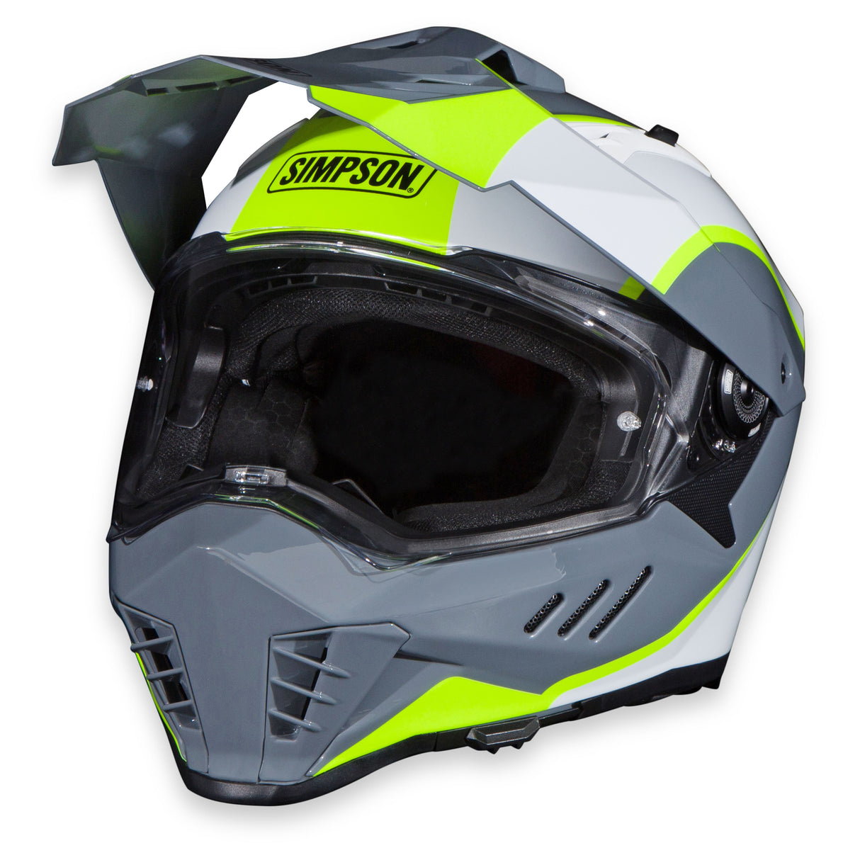 Simpson Motorcycle Xcursion Bandit Helmet - BC Yellow - Medium - XBBGWYMD