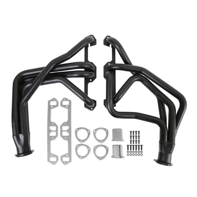 Flowtech Long Tube Header - Black Paint - 13500FLT