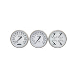 Classic Instruments Classic White 3 Gauge Set - CW53SLF