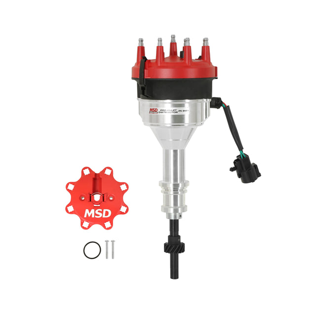 MSD Ford TFI EFI 351W No Module Pro-Billet Distributor - 8451