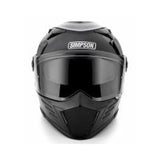 Simpson Motorcycle Mod Bandit Helmet - Carbon Fiber LG - M59LC