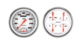 Classic Instruments VELOCITY WHITE 5IN SPEEDTACH & QUAD-GM - VS62WSLF