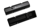 Holley 890010B Sniper Valve Cover - Fabricated Aluminum - SBC - Perimeter Bolt - Flat - Black