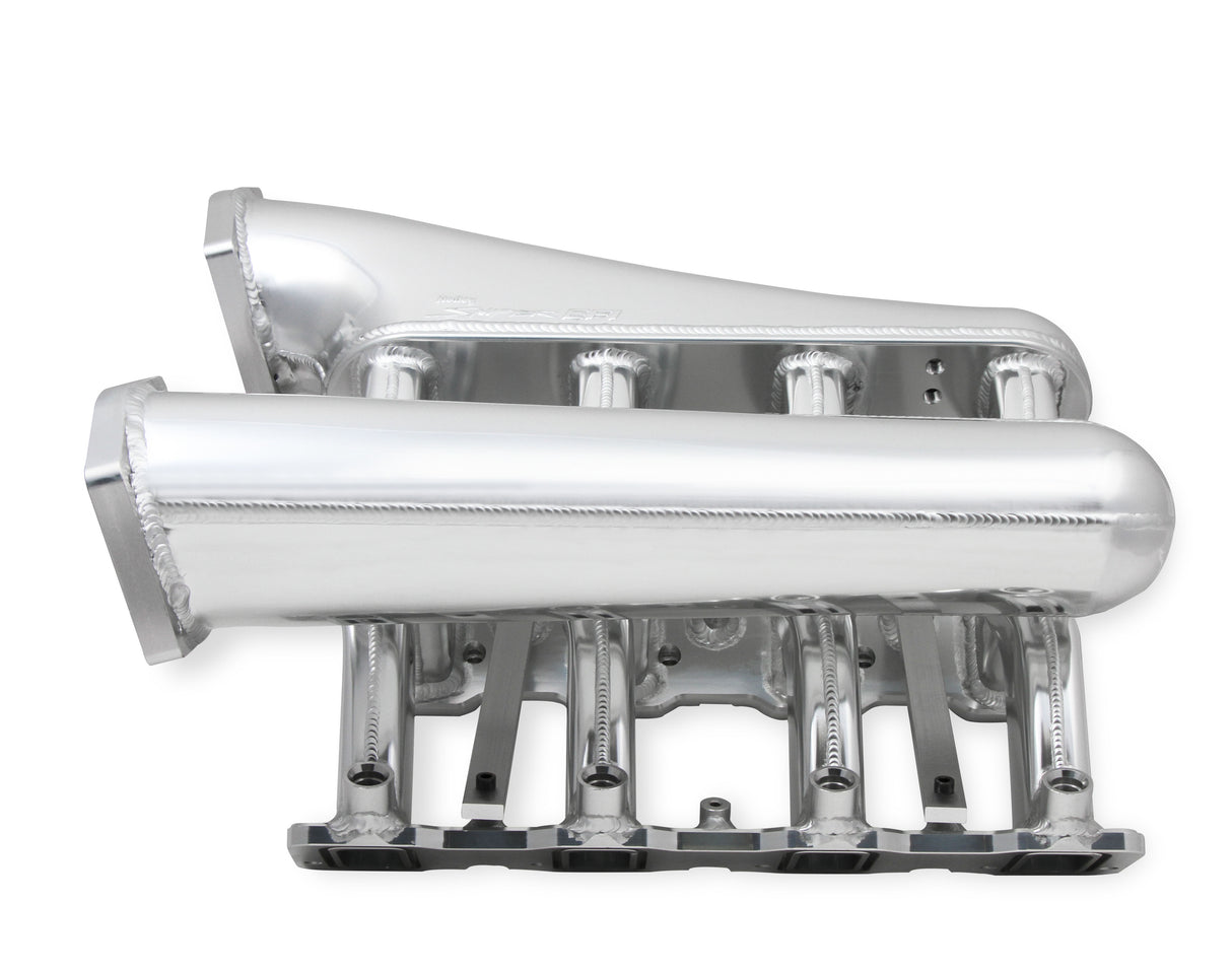 Holley 820241 Sniper EFI Fabricated Intake Manifold Dual Plenum 102mm LS1/2/6, Rail Kit - Slvr