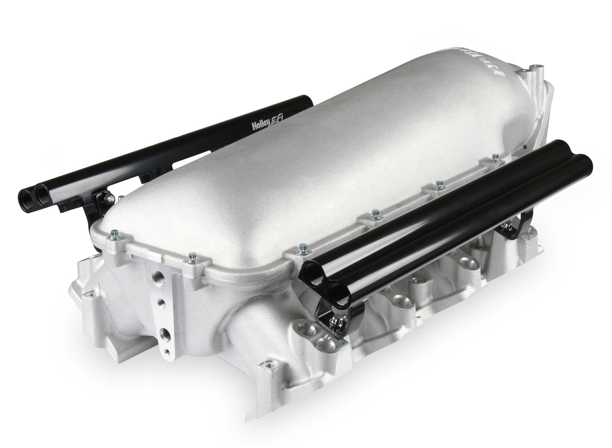 Holley 300-683 Lo-Ram Manifold Base and Fuel Rails Dual Fuel Injector - GM LS3/L92