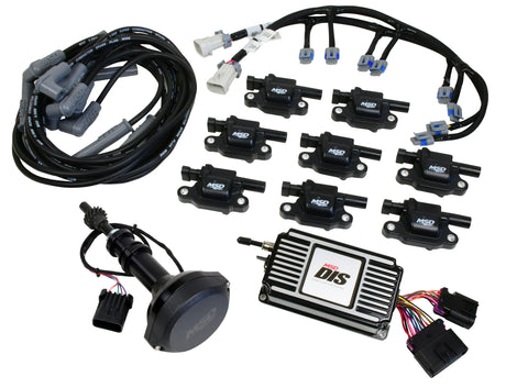 MSD DIS Digital Ignition System Kit - Black - 601533