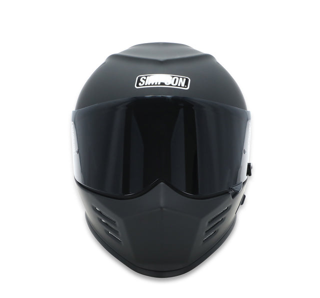 Simpson Motorcycle Ghost Bandit Helmet - Black 2X - GBDXX2