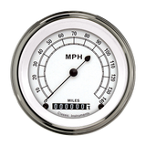 Classic Instruments Classic White 3" Speedometer Gauge (140 MPH) - CW55SLC