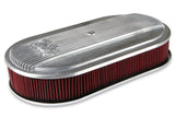 Holley 120-400 Vintage Series Oval Air Cleaner - Natural Cast