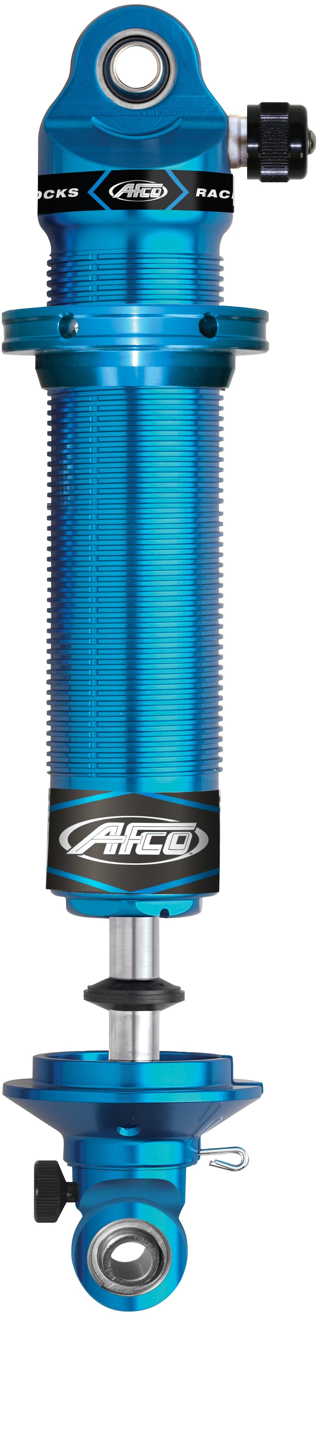 AFCO Aluminum 4 Inch Stroke Coil-Over Double Adjustable Mono Shock Dragster Short Rod End - 3840-1Z 3840-1Z