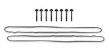 Holley 241-294 GM Track Series Valve Covers - Small Block Chevrolet Gen III/IV - LS - Satin Black