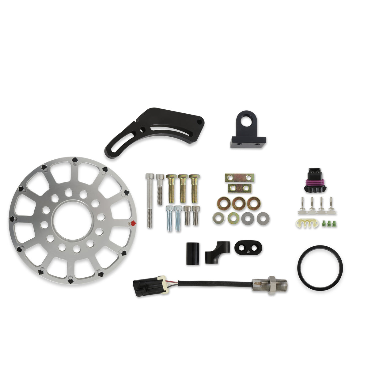Holley 556-175 7.25-Inch 12-1X Crank Trigger Kit, LS, Hall Effect
