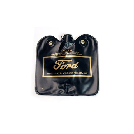 Scott Drake Windshield Washer Reservoir Bag, Flip Top, Gold Ford Logo - C1AZ-17618-D
