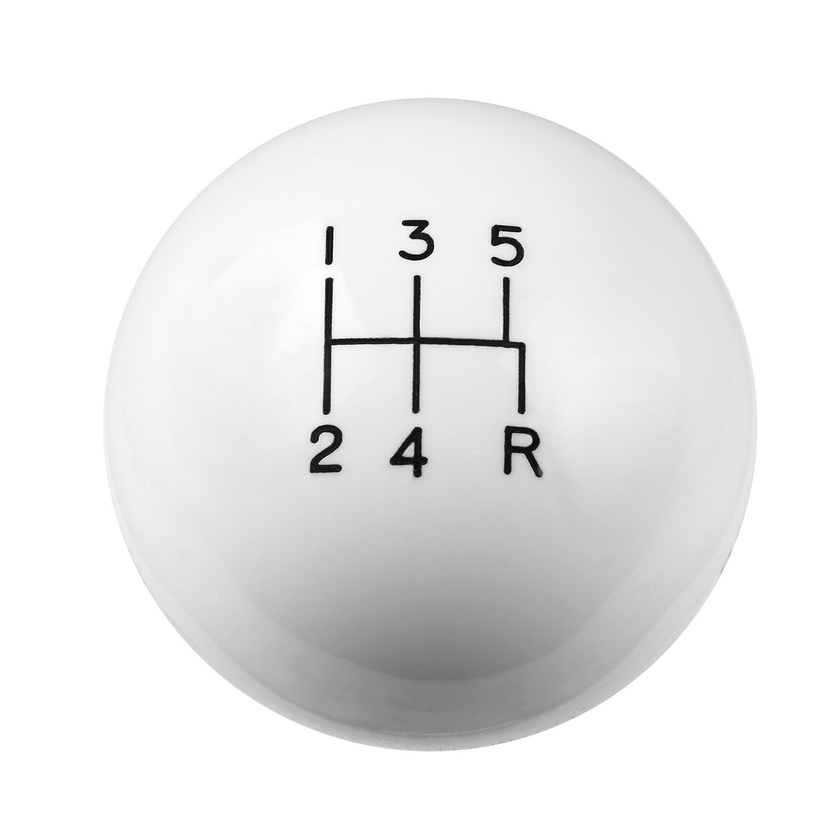 Hurst Shift Knob - 5-Speed Pattern - White - 1630014