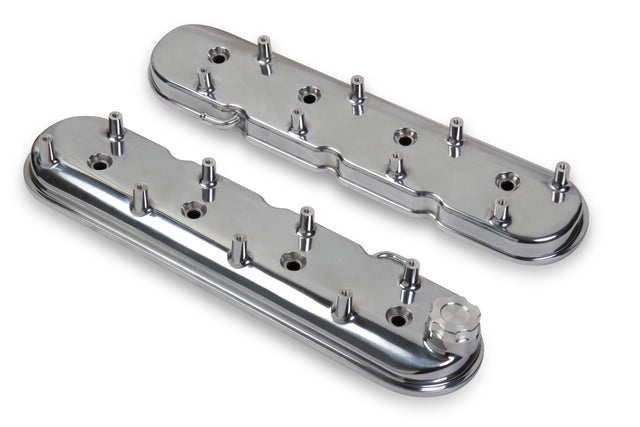 Holley 241-90 LS Valve Covers - Polished