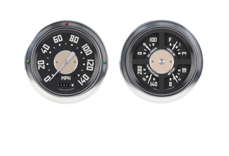 Classic Instruments 54-55 OE CHV TRK- SPEED/QUAD-LS - CT54OE52-LS
