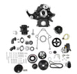 Holley 20-293BK Premium Black Mid-Mount Complete Accessory System