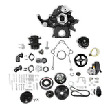 Holley 20-293BK Premium Black Mid-Mount Complete Accessory System