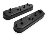 Holley 890014B Sniper Valve Cover - Fabricated Aluminum - GM LS Engines - Satin Black