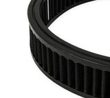 Holley 120-145B Flat Base Air Cleaner 10" Black