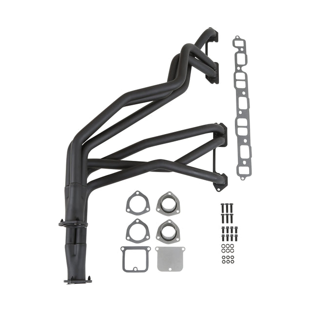 Flowtech Long Tube Header - Black Paint - 11510FLT