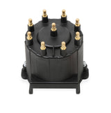 MSD Black Distributor Cap, GM HEI, Late Model, Ext Coil - 84263