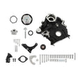 Holley 20-300BK Godzilla High-Mount Accessory Drive - OE Oiling System - Base Kit - Black