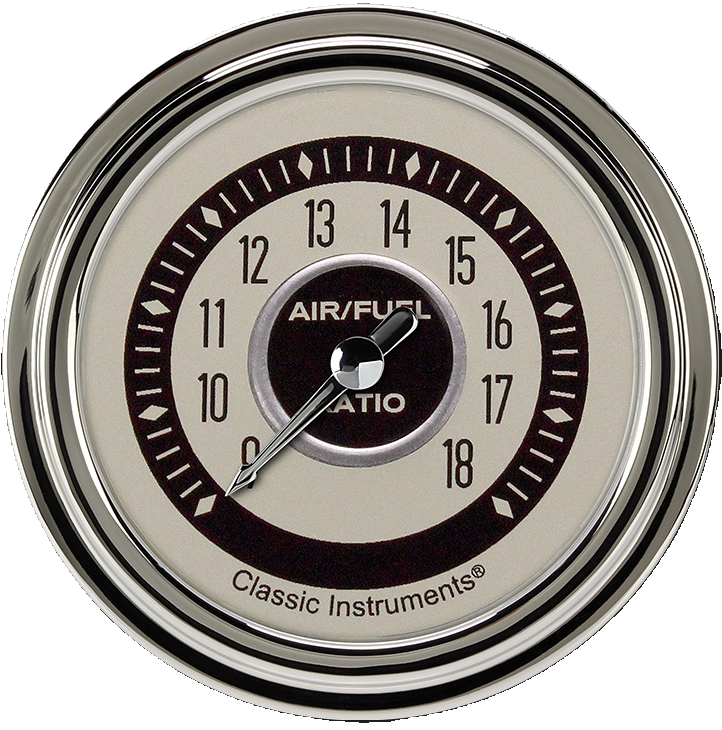Classic Instruments Nostalgia VT 2 5/8" Air Fuel Ratio Gauge - NT394SLC