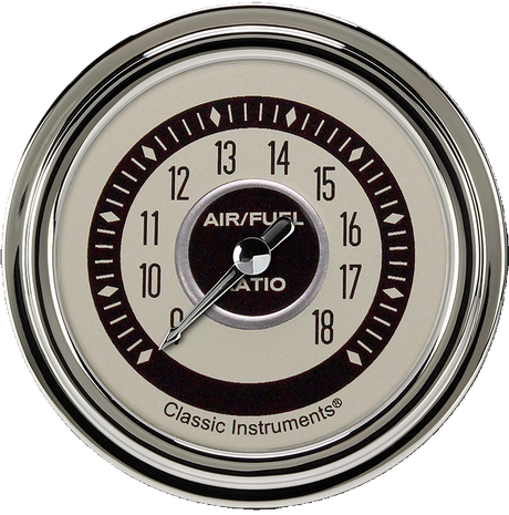 Classic Instruments Nostalgia VT 2 5/8" Air Fuel Ratio Gauge - NT394SLC