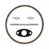 Holley 120-153 Finned Vintage Style Air Cleaner - 14" Diameter x 3" Tall - Round