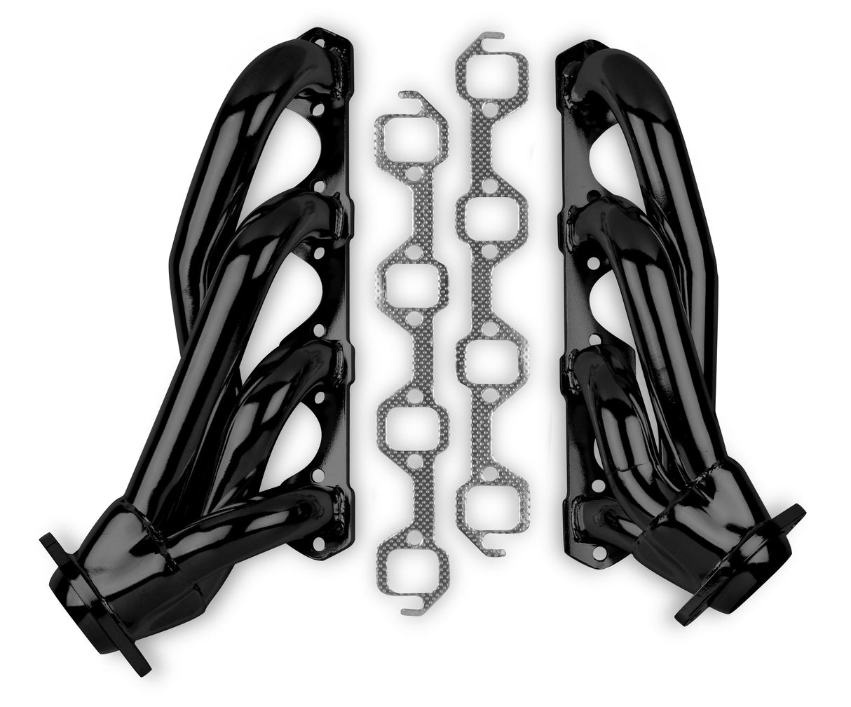 Flowtech Shorty Headers - Black Painted - 12103FLT