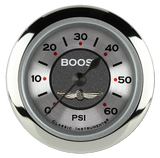 Classic Instruments All American 2 1/8" Boost Gauge, 60 psi - AW143SRC
