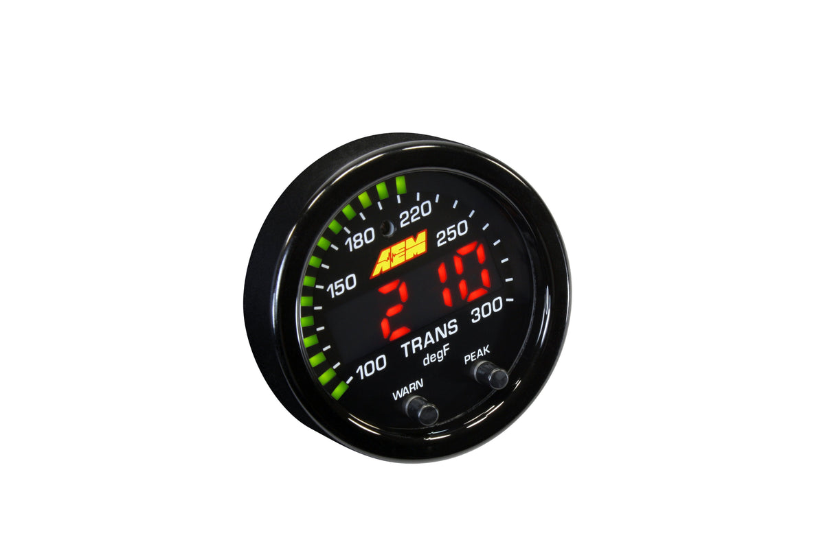 AEM X-Series Temperature Gauge Kit - 30-0302