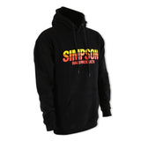 Simpson Racing Stripes Hoodie XXL - 45019XX