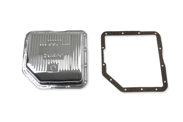 Mr Gasket Transmission Oil Pan - Chrome - 9761