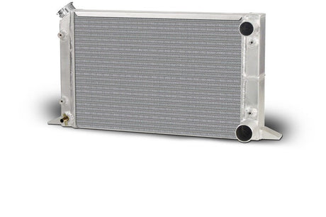 AFCO Aluminum Radiator Scirocco Right Hand Double Pass 1-1/2 Inlet 1-3/4 Outlet - 80104N 80104N