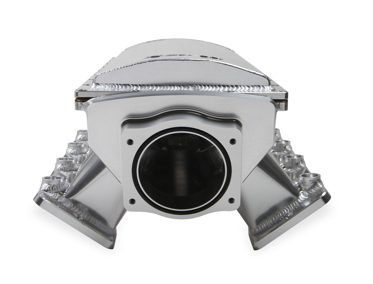 Holley 832141 Sniper EFI Fabricated Race Series Intake Manifold - GM LS1/LS2/LS6 - Silver