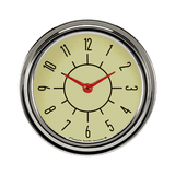 Classic Instruments 6-Pack Matching Tan 2 5/8" Clock - SX92TSLF