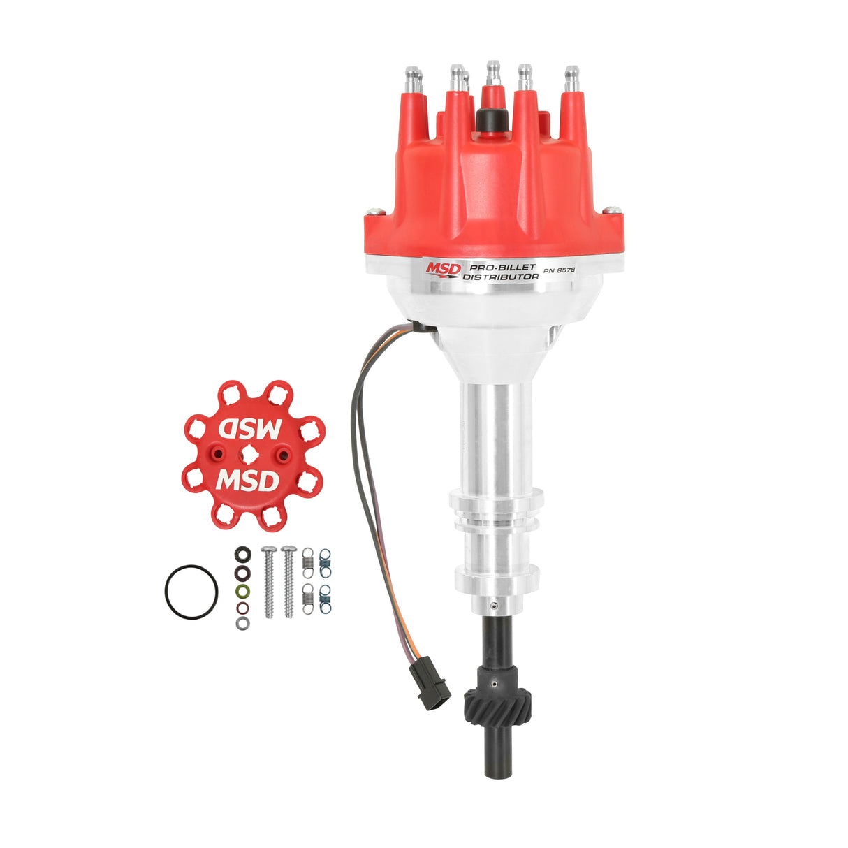 MSD Ford 351W Small Diameter Pro-Billet Distributor - 8578