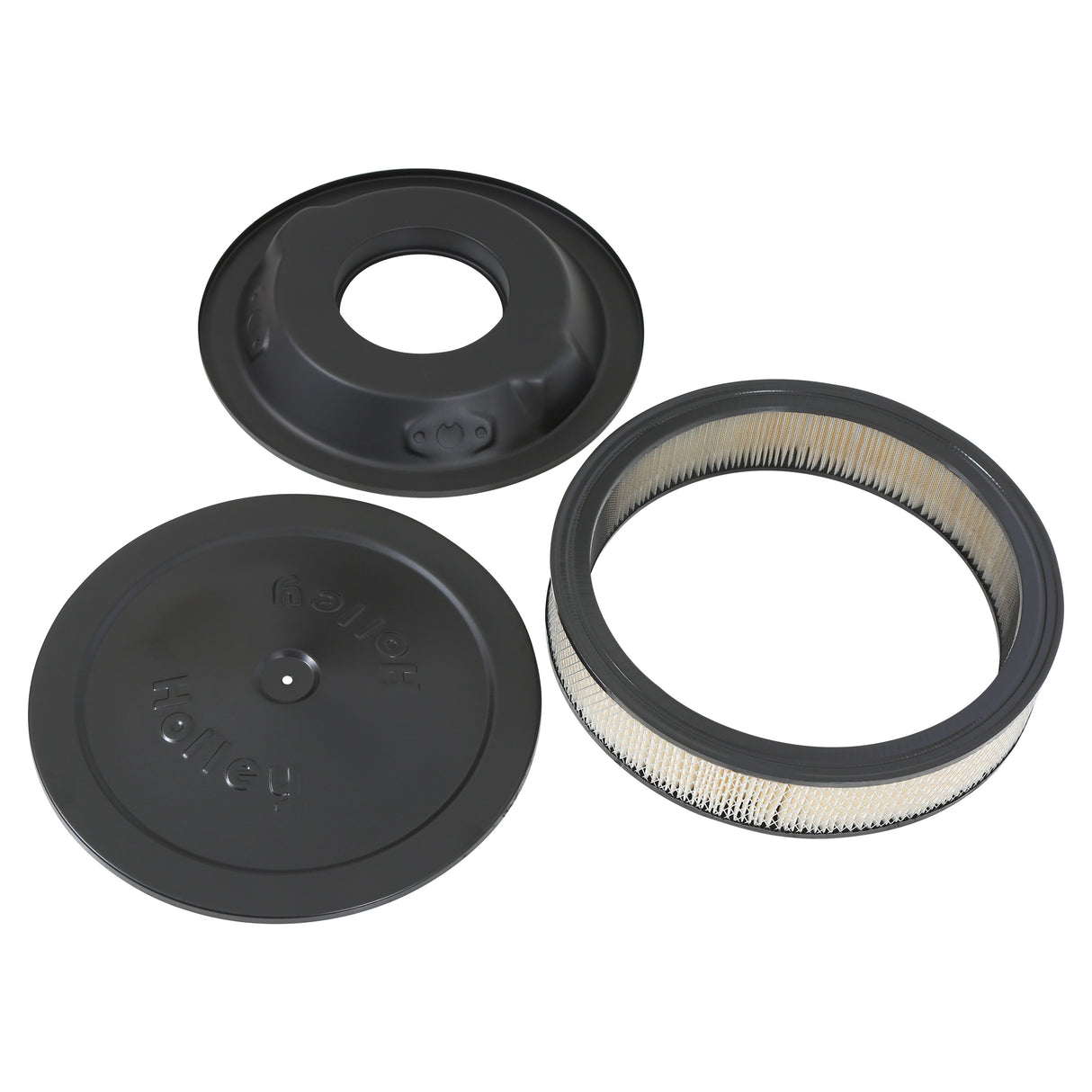 Holley 120-4661B HOLLEY AIR CLEANER ASSY 14 INCH BLACK