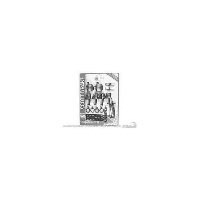 Scott Drake 1969 Wire Loom Mounting Kit - C9ZZ-14000-BK