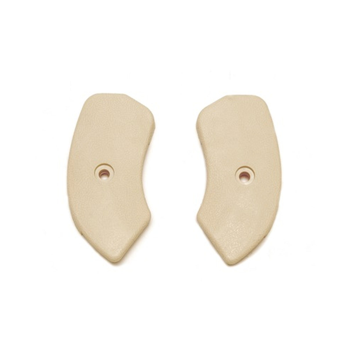 Scott Drake 64-67 Seat Hinge Covers (Neutral) - C5ZZ-6561692-3N
