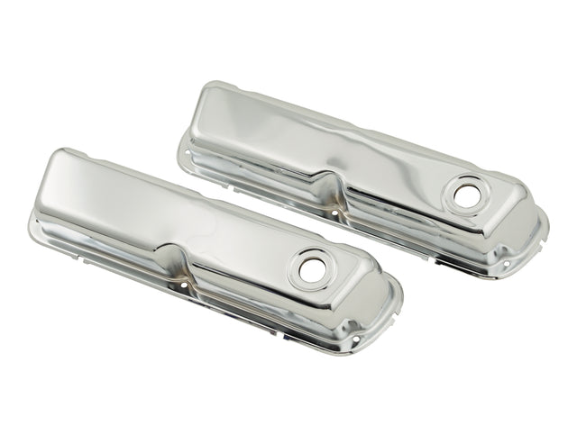 Mr Gasket Chrome Valve Covers - 9804