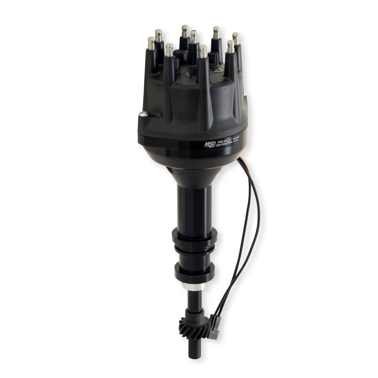 MSD Black Ford 351W Pro-Billet Distributor - 85783
