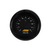 AEM Classic Digital Volt Gauge Kit - 30-4400